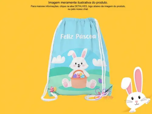 Mochilinha Personalizada Páscoa