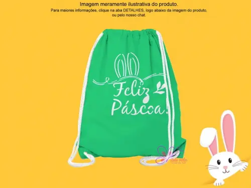 Mochilinha Personalizada Páscoa