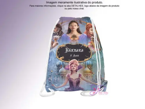Mochilinha Personalizada Quebra Nozes