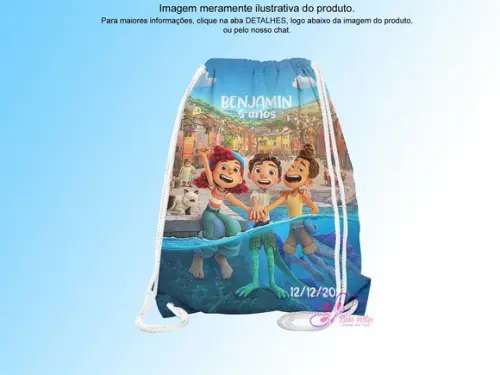 Mochilinha Personalizada Lucca