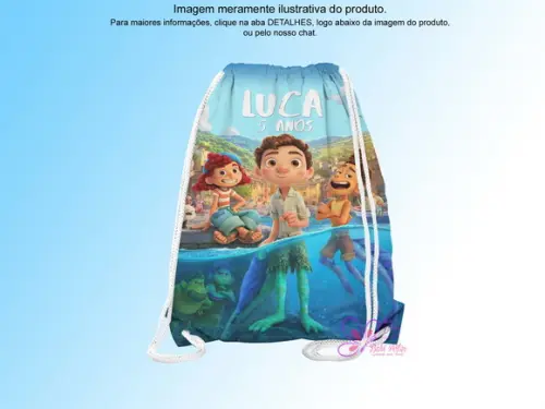 Mochilinha Personalizada Lucca