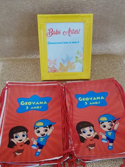 Mochilinha Personalizada Luccas Neto