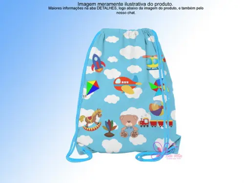 Mochilinha Personalizada Brinquedos