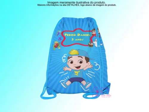 Mochilinha Personalizada Luccas Neto