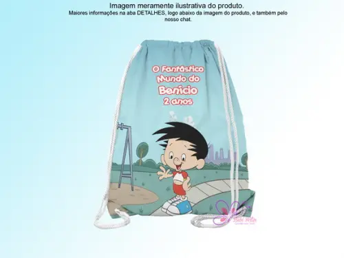 Mochilinha Personalizada O Fantástico Mundo de Bobby