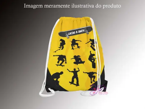 Mochilinha Personalizada Skate