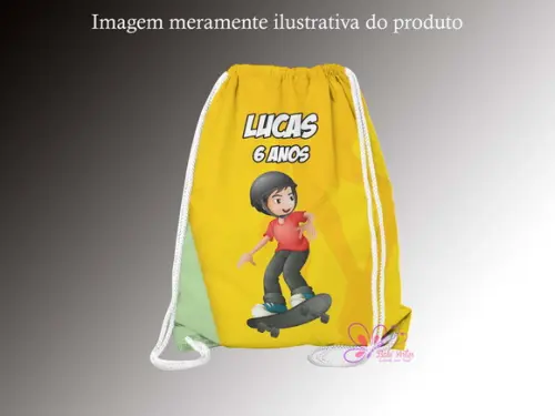 Mochilinha Personalizada Skate