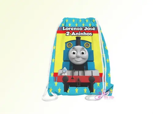 Mochilinha Personalizada Thomas o Trem
