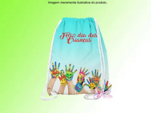 Mochilinha Personalizada Dia das Crianças