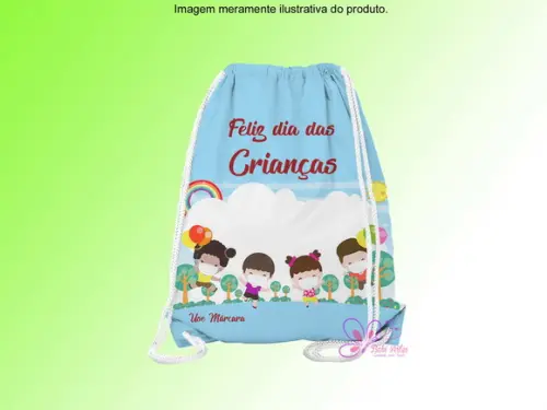 Mochilinha Personalizada Dia das Crianças