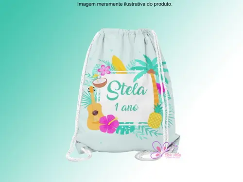 Mochilinha Personalizada Aloha