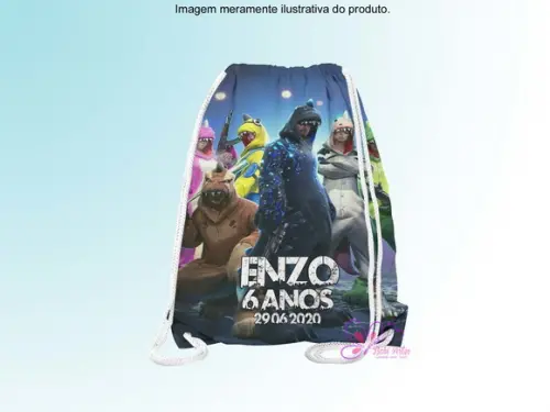Mochilinha Personalizada Freefire