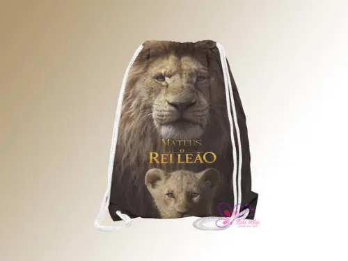 Mochilinha Personalizada o Rei Leão