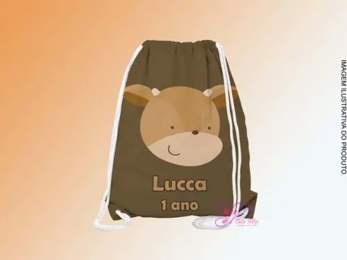 Mochilinha Personalizada Bosque Encantado