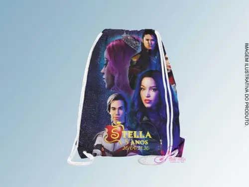Mochilinha Personalizada Descendentes