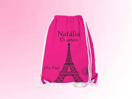Mochilinha Personalizada Paris