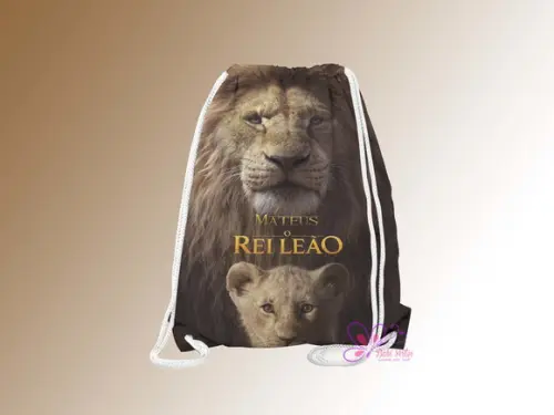 Mochilinha Personalizada o Rei Leão