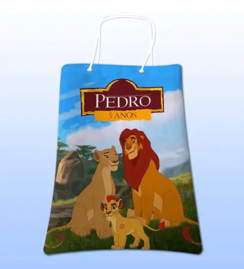 Sacolinhas Ecobag Personalizadas a Guarda do Leão