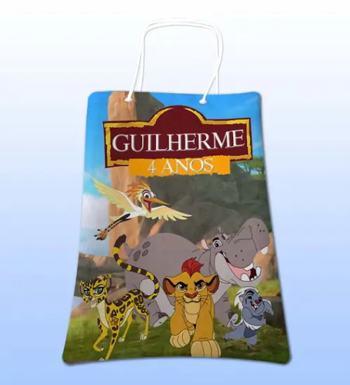 Sacolinhas Ecobag Personalizadas a Guarda do Leão