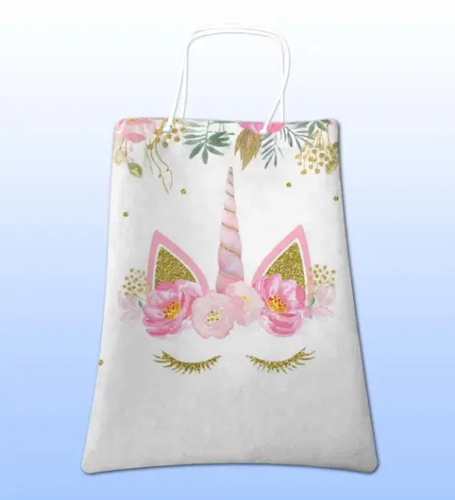 Sacolinhas Ecobag Personalizadas Unicórnio