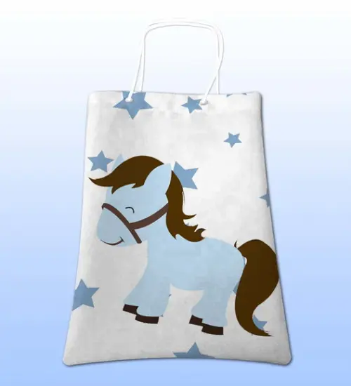Sacolinhas Ecobag Personalizadas Cavalinho