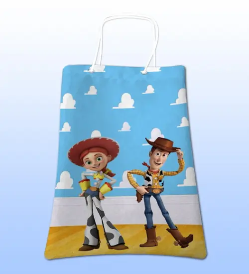 Sacolinhas Ecobag Personalizadas Toy Story