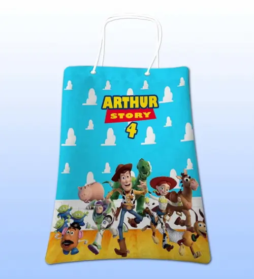 Sacolinhas Ecobag Personalizadas Toy Story