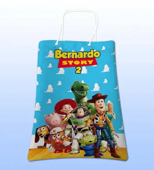 Sacolinhas Ecobag Personalizadas Toy Story