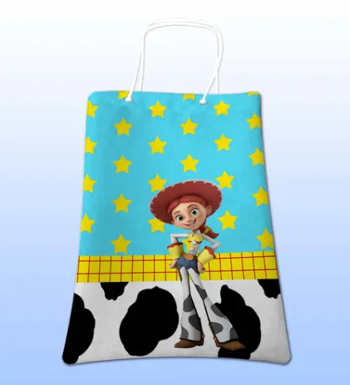 Sacolinhas Ecobag Personalizadas Jessie Toy Story