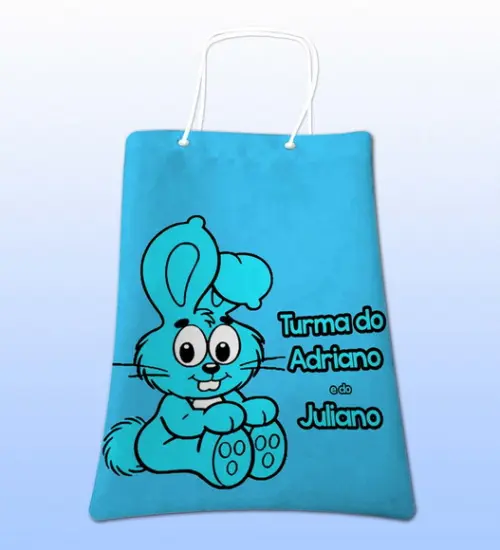 Sacolinhas Ecobag Personalizadas Sansão