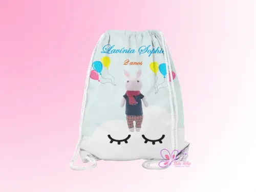 Mochilinha Personalizada Bonecas Metoo