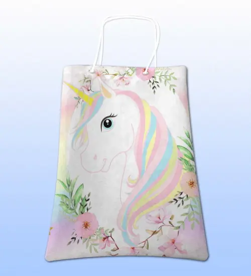 Sacolinhas Ecobag Personalizadas Unicórnio