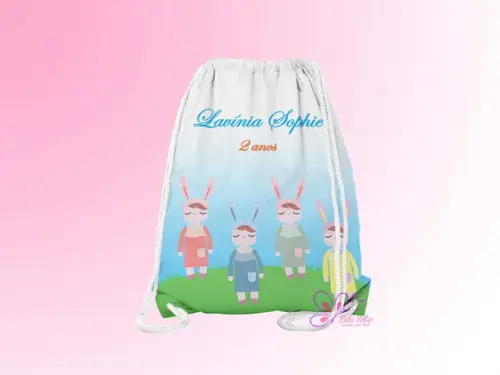 Mochilinha Personalizada Bonecas Metoo