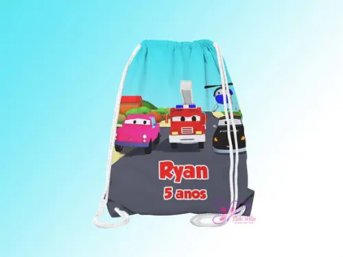 Mochilinha Personalizada Super Patrulha