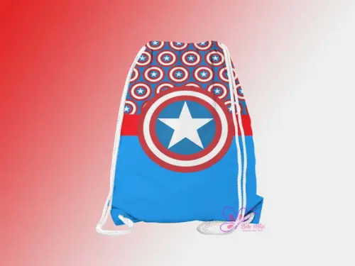 Mochilinha Personalizada Capitão America