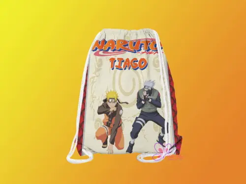 Mochilinha Personalizada Naruto