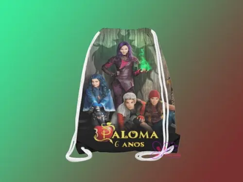 Mochilinha Personalizada Descendentes