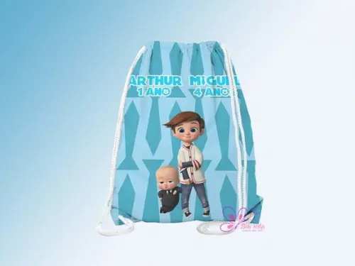 Mochilinha Personalizada O poderoso Chefinho