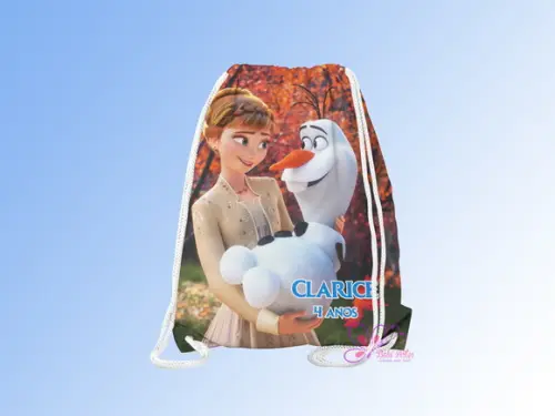 Mochilinha Personalizada Frozen