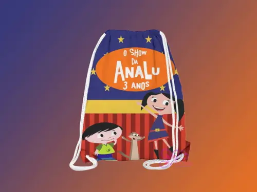 Mochilinha Personalizada o Show da Luna