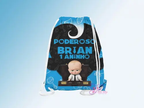 Mochilinha Personalizada Poderoso Chefinho