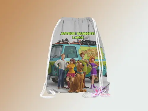 Mochilinha Personalizada Scooby Doo