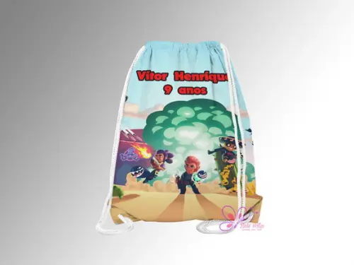 Mochilinha Personalizada Games