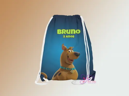 Mochilinha Personalizada Scooby Doo