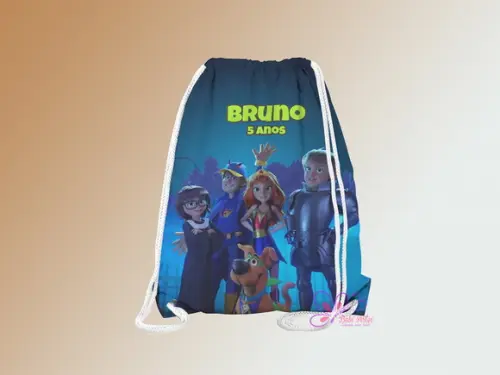 Mochilinha Personalizada Scooby Doo