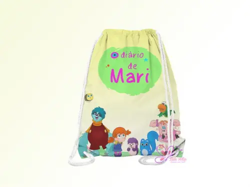 Mochilinha Personalizada o Diário de Mika