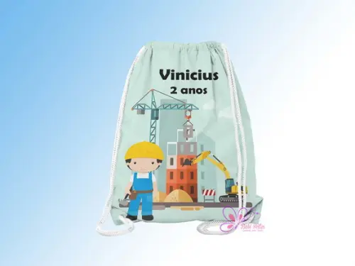 Mochilinha Personalizada Construtor