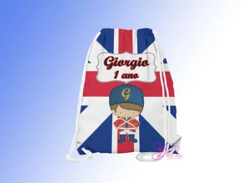 Mochilinha Personalizada Soldadinho de Chumbo