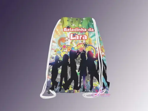 Mochilinha Personalizada Baladinha
