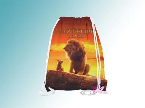 Mochilinha Personalizada O Rei Leão